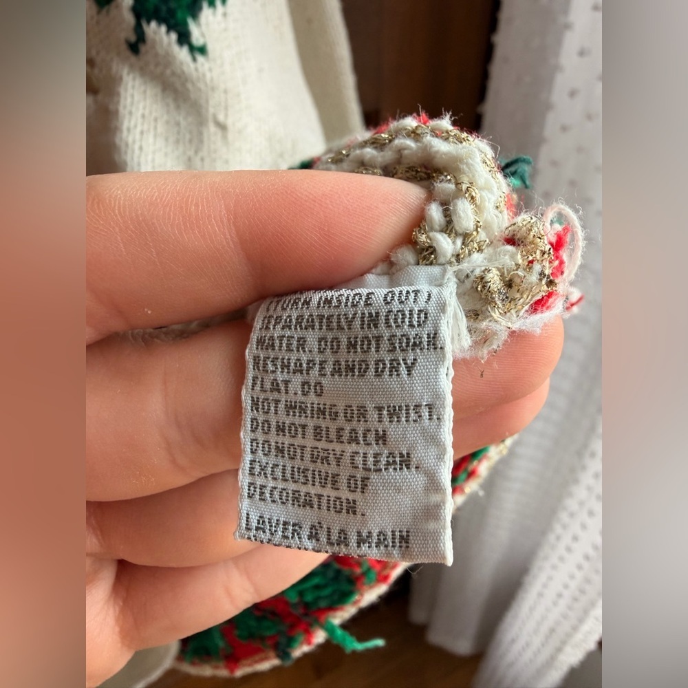 Vintage Talbots Christmas Sweater - Picture 3 of 5